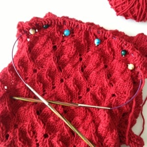 Knit Scarf ... Work in Progress