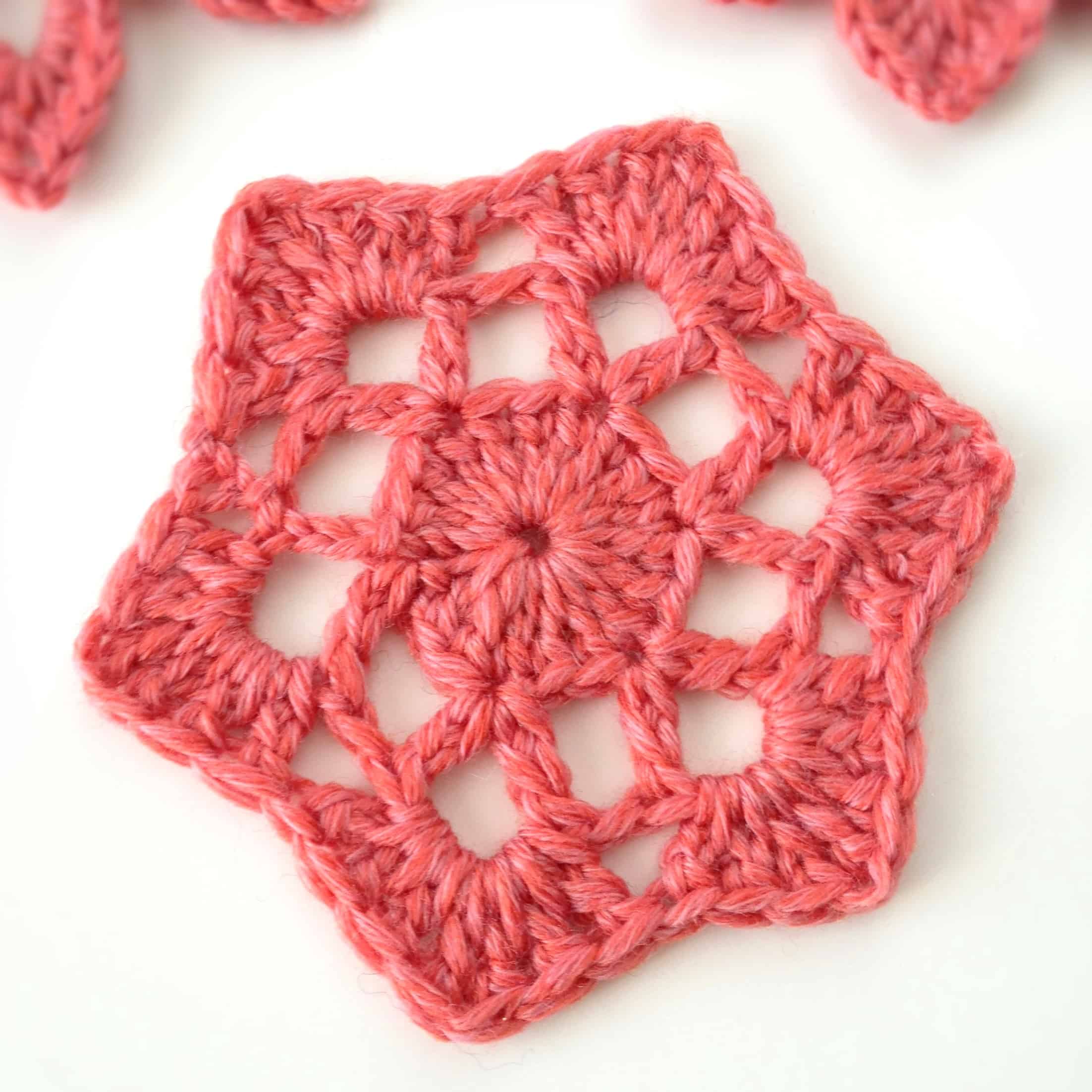 Hexagonal Crochet  Motif 