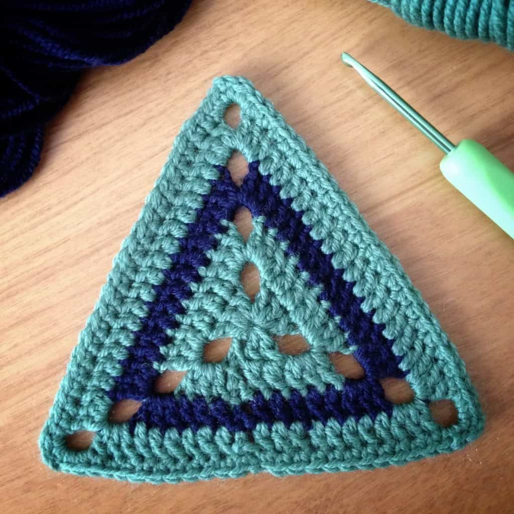  Crochet Triangle Motif  from the book Beyond the Square 