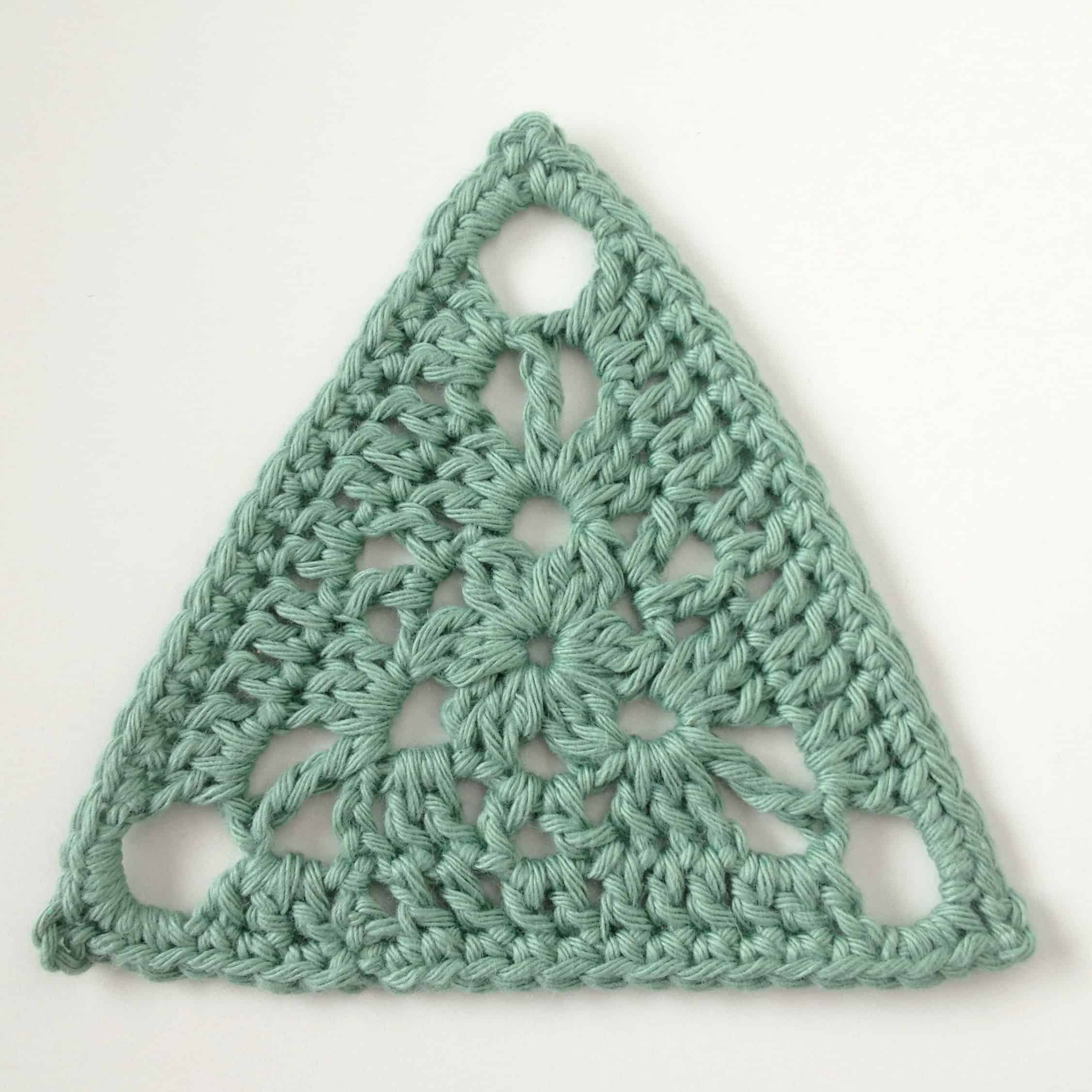 Triangular Crochet Motif From My Favorite Crochet Book