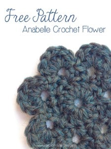 Free Crochet Pattern Motif Flower Anabelle